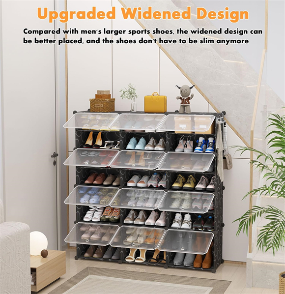 plastic shoe rack